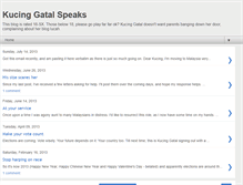 Tablet Screenshot of kucinggatal.blogspot.com