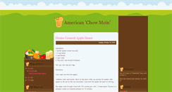 Desktop Screenshot of americanchowmein.blogspot.com