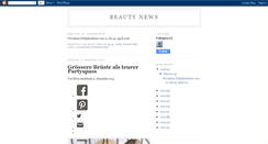 Desktop Screenshot of beer-beautynews.blogspot.com