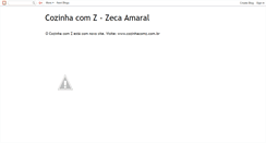 Desktop Screenshot of cozinhacomz.blogspot.com