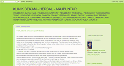 Desktop Screenshot of bekam-ponorogo.blogspot.com