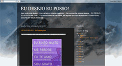 Desktop Screenshot of eudesejoeuposso.blogspot.com