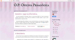 Desktop Screenshot of ceoficinapedagogica.blogspot.com