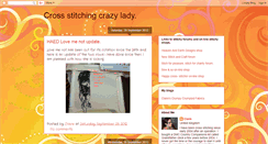 Desktop Screenshot of mystitchyblog.blogspot.com