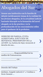 Mobile Screenshot of abogadosdelsur-gba.blogspot.com