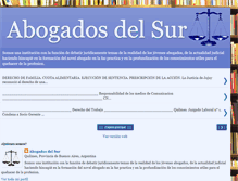 Tablet Screenshot of abogadosdelsur-gba.blogspot.com
