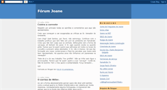 Desktop Screenshot of forumjoane.blogspot.com