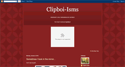 Desktop Screenshot of clipboy-isms.blogspot.com