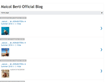 Tablet Screenshot of maicolbertiofficial.blogspot.com