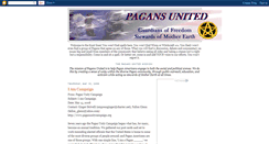 Desktop Screenshot of pagans-united.blogspot.com