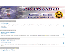 Tablet Screenshot of pagans-united.blogspot.com