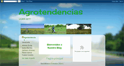 Desktop Screenshot of agrotendencias.blogspot.com