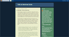 Desktop Screenshot of fallsatmontrosesucks.blogspot.com