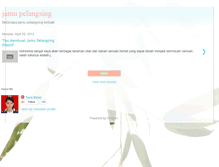 Tablet Screenshot of jamupelangsingbadan.blogspot.com