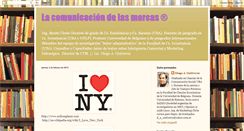 Desktop Screenshot of lacomunicaciondelasmarcas.blogspot.com