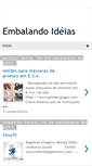 Mobile Screenshot of embalandoideias.blogspot.com