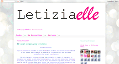 Desktop Screenshot of letiziaelle.blogspot.com