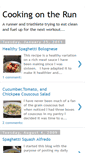 Mobile Screenshot of cookingontherun.blogspot.com