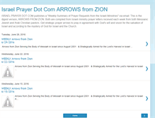 Tablet Screenshot of israelprayerdotcom.blogspot.com