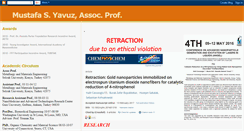 Desktop Screenshot of mustafasyavuz.blogspot.com