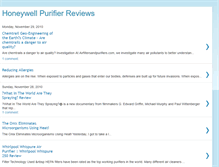 Tablet Screenshot of honeywellpurifier.blogspot.com