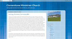 Desktop Screenshot of cstonechurch.blogspot.com