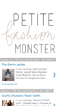 Mobile Screenshot of petitefashionmonster.blogspot.com