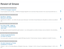 Tablet Screenshot of pensieridisimone.blogspot.com