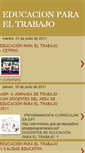 Mobile Screenshot of educacionparaeltrabajocalidad.blogspot.com