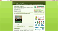 Desktop Screenshot of ideeterritorio.blogspot.com