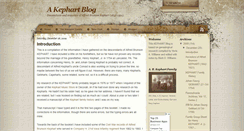 Desktop Screenshot of kephartbook.blogspot.com