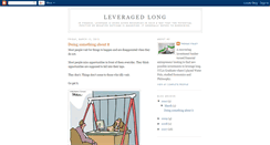 Desktop Screenshot of leveragedlong.blogspot.com