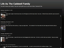 Tablet Screenshot of familycaldwell.blogspot.com