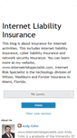 Mobile Screenshot of internetliability.blogspot.com