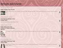 Tablet Screenshot of delicateadornments.blogspot.com
