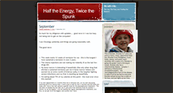 Desktop Screenshot of halftheenergy.blogspot.com