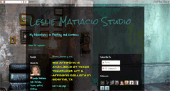 Desktop Screenshot of lesliematiaciostudio.blogspot.com