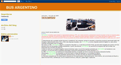 Desktop Screenshot of busargentino.blogspot.com