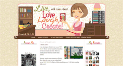 Desktop Screenshot of live-love-laugh-create.blogspot.com