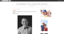 Desktop Screenshot of familjen-olsson.blogspot.com