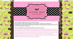 Desktop Screenshot of michellyneamorimcakedesigner.blogspot.com