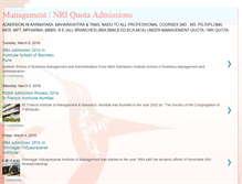 Tablet Screenshot of management-nri-quota.blogspot.com