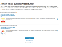 Tablet Screenshot of milliondollarbusinesspenang.blogspot.com