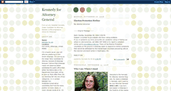 Desktop Screenshot of kennedyforag.blogspot.com