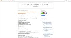 Desktop Screenshot of pinjamanbelia.blogspot.com