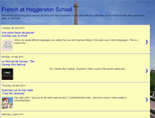 Tablet Screenshot of frenchathaggerstonschool.blogspot.com