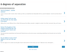 Tablet Screenshot of 6-degrees-of-separation1.blogspot.com