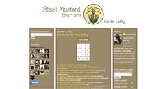 Desktop Screenshot of blackmustard.blogspot.com