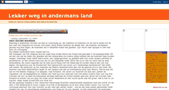 Desktop Screenshot of lekkerweg.blogspot.com