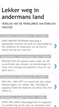 Mobile Screenshot of lekkerweg.blogspot.com